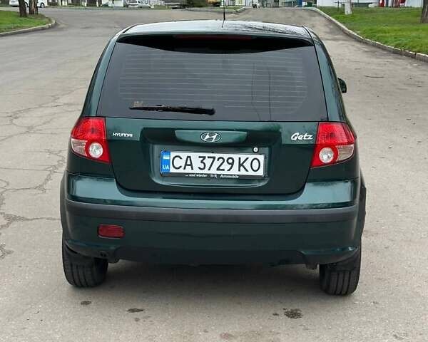 Зеленый Хендай Гетц, объемом двигателя 1.34 л и пробегом 150 тыс. км за 4650 $, фото 13 на Automoto.ua