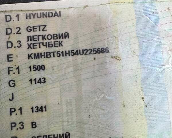 Зелений Хендай Гетц, об'ємом двигуна 1.4 л та пробігом 140 тис. км за 4990 $, фото 30 на Automoto.ua