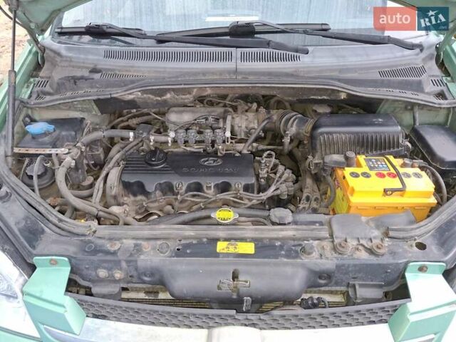Зеленый Хендай Гетц, объемом двигателя 1.34 л и пробегом 163 тыс. км за 4000 $, фото 2 на Automoto.ua