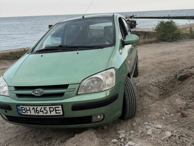 Зеленый Хендай Гетц, объемом двигателя 1.4 л и пробегом 200 тыс. км за 2810 $, фото 1 на Automoto.ua