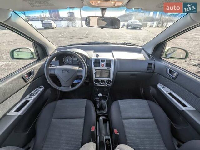 Зеленый Хендай Гетц, объемом двигателя 1.6 л и пробегом 167 тыс. км за 4700 $, фото 14 на Automoto.ua