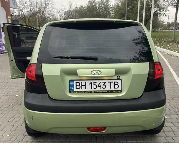 Зеленый Хендай Гетц, объемом двигателя 1.4 л и пробегом 165 тыс. км за 3400 $, фото 8 на Automoto.ua