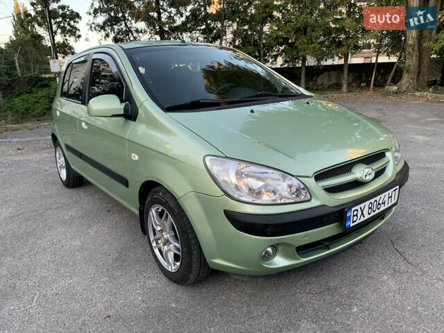 Зелений Хендай Гетц, об'ємом двигуна 1.4 л та пробігом 143 тис. км за 5999 $, фото 2 на Automoto.ua