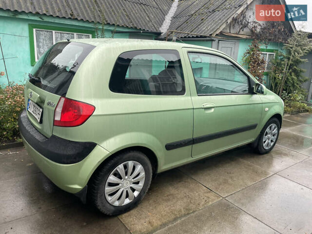 Зеленый Хендай Гетц, объемом двигателя 1.1 л и пробегом 116 тыс. км за 3700 $, фото 1 на Automoto.ua