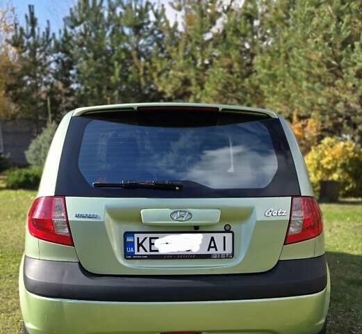 Зеленый Хендай Гетц, объемом двигателя 1.4 л и пробегом 162 тыс. км за 6000 $, фото 14 на Automoto.ua