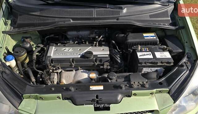 Зеленый Хендай Гетц, объемом двигателя 1.4 л и пробегом 162 тыс. км за 6000 $, фото 12 на Automoto.ua