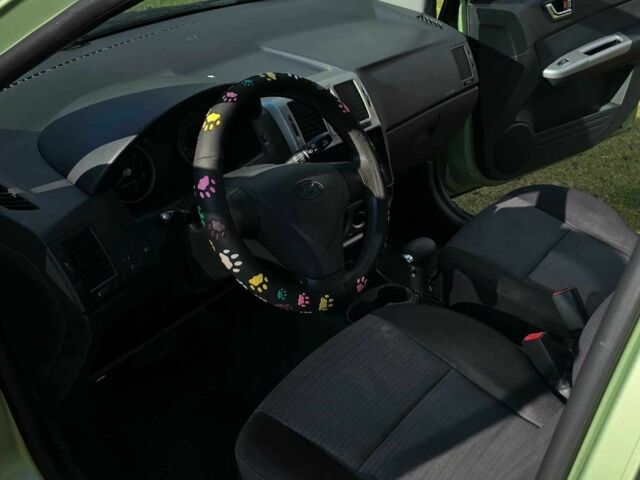 Зеленый Хендай Гетц, объемом двигателя 1.4 л и пробегом 162 тыс. км за 6000 $, фото 9 на Automoto.ua