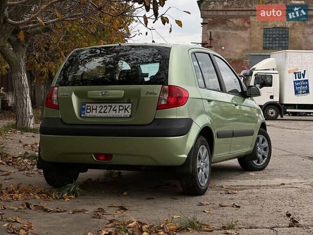 Зеленый Хендай Гетц, объемом двигателя 1.4 л и пробегом 175 тыс. км за 4600 $, фото 6 на Automoto.ua