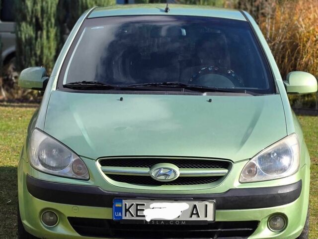 Зеленый Хендай Гетц, объемом двигателя 1.4 л и пробегом 162 тыс. км за 6000 $, фото 4 на Automoto.ua