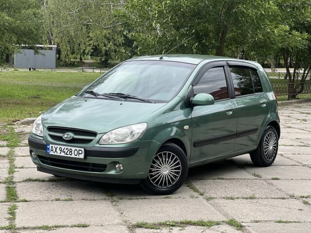 Зеленый Хендай Гетц, объемом двигателя 1.4 л и пробегом 236 тыс. км за 4950 $, фото 1 на Automoto.ua