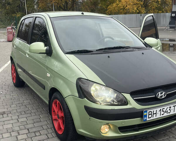 Зеленый Хендай Гетц, объемом двигателя 1.4 л и пробегом 165 тыс. км за 3400 $, фото 9 на Automoto.ua