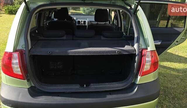 Зеленый Хендай Гетц, объемом двигателя 1.4 л и пробегом 162 тыс. км за 6000 $, фото 7 на Automoto.ua