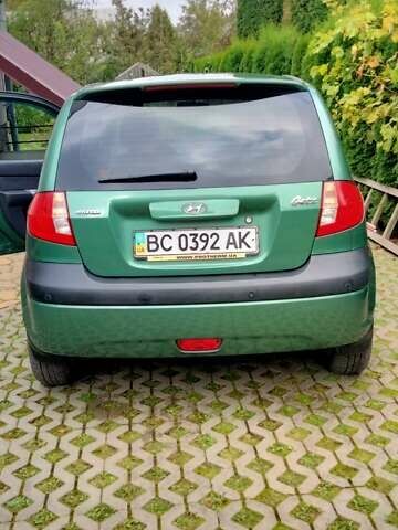 Зеленый Хендай Гетц, объемом двигателя 1.4 л и пробегом 139 тыс. км за 4800 $, фото 1 на Automoto.ua