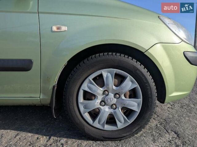 Зеленый Хендай Гетц, объемом двигателя 1.6 л и пробегом 167 тыс. км за 4700 $, фото 11 на Automoto.ua