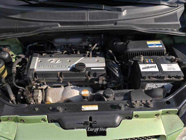 Зеленый Хендай Гетц, объемом двигателя 1.4 л и пробегом 162 тыс. км за 6000 $, фото 12 на Automoto.ua