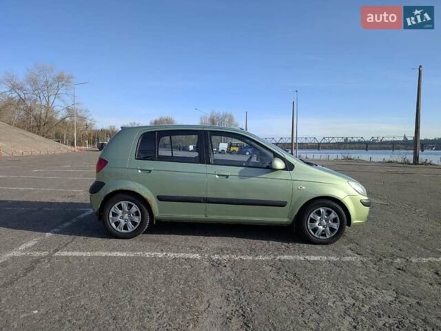 Зеленый Хендай Гетц, объемом двигателя 1.6 л и пробегом 167 тыс. км за 4700 $, фото 6 на Automoto.ua