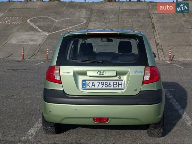 Зеленый Хендай Гетц, объемом двигателя 1.6 л и пробегом 167 тыс. км за 4700 $, фото 3 на Automoto.ua