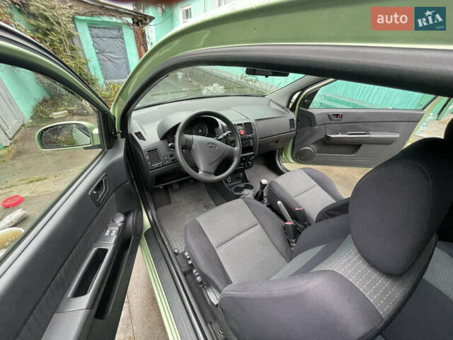 Зеленый Хендай Гетц, объемом двигателя 1.1 л и пробегом 116 тыс. км за 3700 $, фото 6 на Automoto.ua