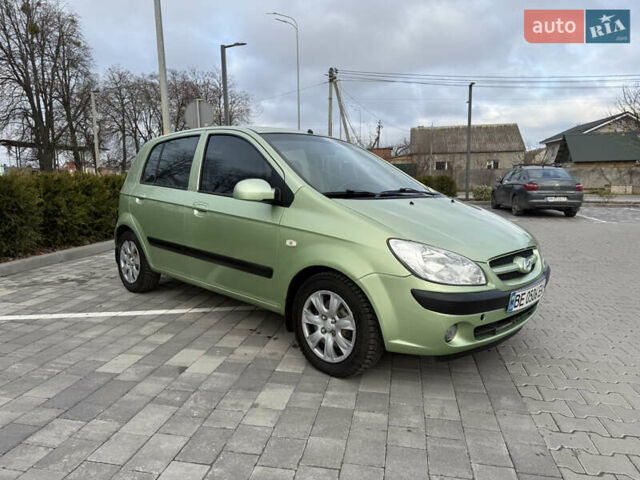 Зеленый Хендай Гетц, объемом двигателя 1.4 л и пробегом 212 тыс. км за 3600 $, фото 3 на Automoto.ua