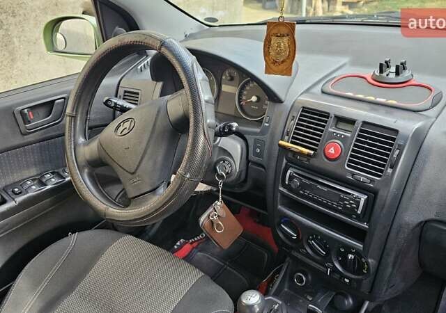 Зелений Хендай Гетц, об'ємом двигуна 1.49 л та пробігом 173 тис. км за 5700 $, фото 17 на Automoto.ua