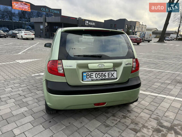 Зеленый Хендай Гетц, объемом двигателя 1.4 л и пробегом 212 тыс. км за 3600 $, фото 7 на Automoto.ua