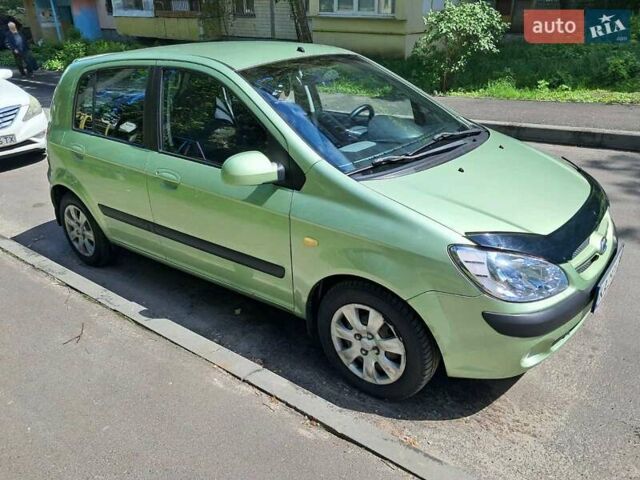 Зелений Хендай Гетц, об'ємом двигуна 1.4 л та пробігом 163 тис. км за 6000 $, фото 1 на Automoto.ua