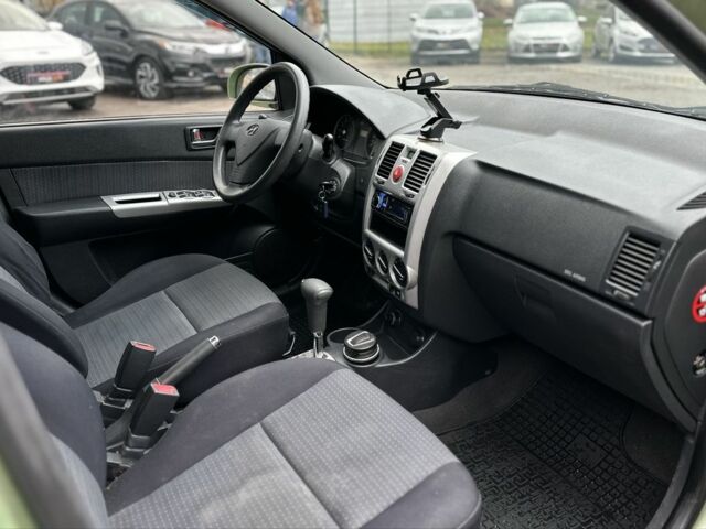 Зеленый Хендай Гетц, объемом двигателя 1.4 л и пробегом 132 тыс. км за 4600 $, фото 13 на Automoto.ua