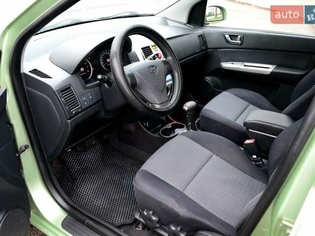 Зеленый Хендай Гетц, объемом двигателя 1.4 л и пробегом 230 тыс. км за 5700 $, фото 14 на Automoto.ua