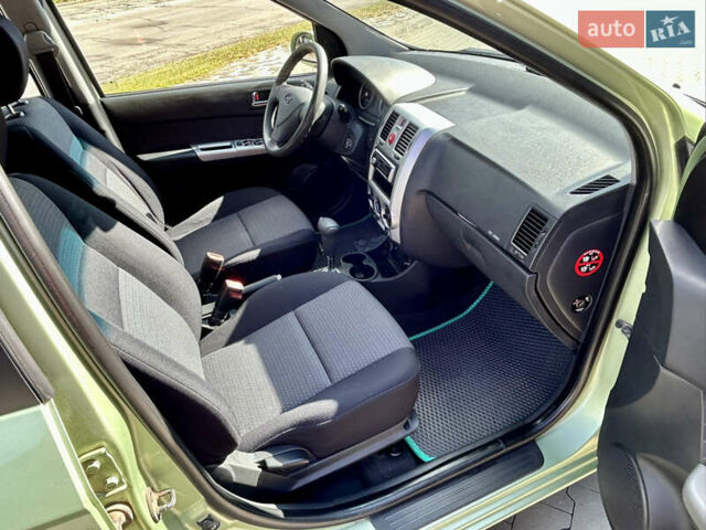 Зеленый Хендай Гетц, объемом двигателя 1.4 л и пробегом 194 тыс. км за 5900 $, фото 26 на Automoto.ua