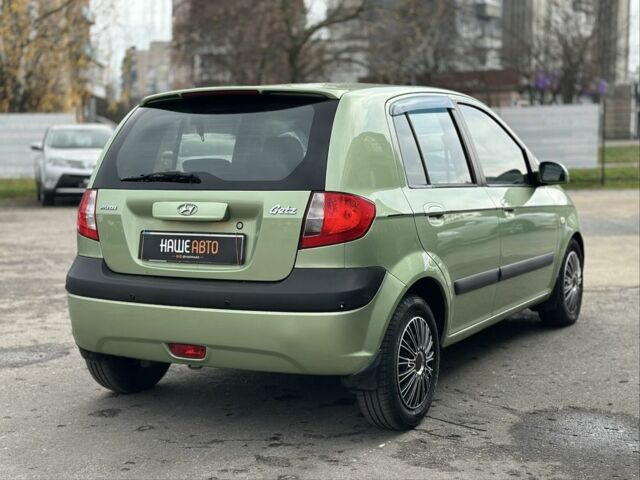 Зеленый Хендай Гетц, объемом двигателя 1.4 л и пробегом 132 тыс. км за 4600 $, фото 8 на Automoto.ua