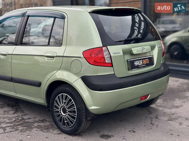 Зеленый Хендай Гетц, объемом двигателя 1.4 л и пробегом 132 тыс. км за 4650 $, фото 13 на Automoto.ua