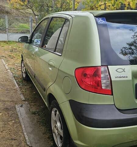 Зелений Хендай Гетц, об'ємом двигуна 1.49 л та пробігом 173 тис. км за 5700 $, фото 6 на Automoto.ua