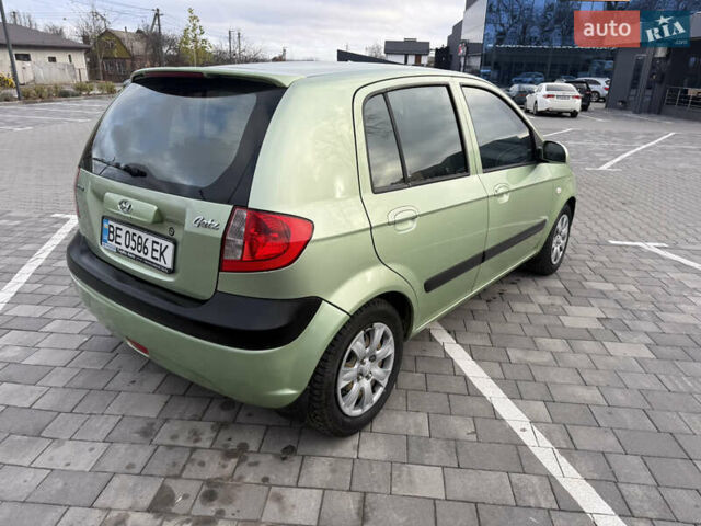 Зеленый Хендай Гетц, объемом двигателя 1.4 л и пробегом 212 тыс. км за 3600 $, фото 6 на Automoto.ua