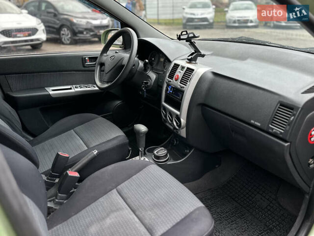 Зеленый Хендай Гетц, объемом двигателя 1.4 л и пробегом 132 тыс. км за 4650 $, фото 28 на Automoto.ua