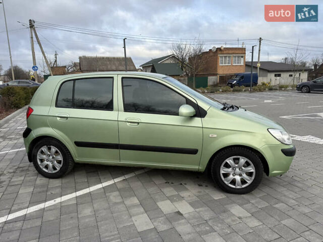 Зеленый Хендай Гетц, объемом двигателя 1.4 л и пробегом 212 тыс. км за 3600 $, фото 5 на Automoto.ua