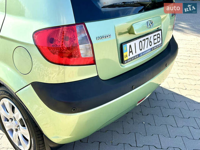 Зеленый Хендай Гетц, объемом двигателя 1.4 л и пробегом 194 тыс. км за 5900 $, фото 13 на Automoto.ua