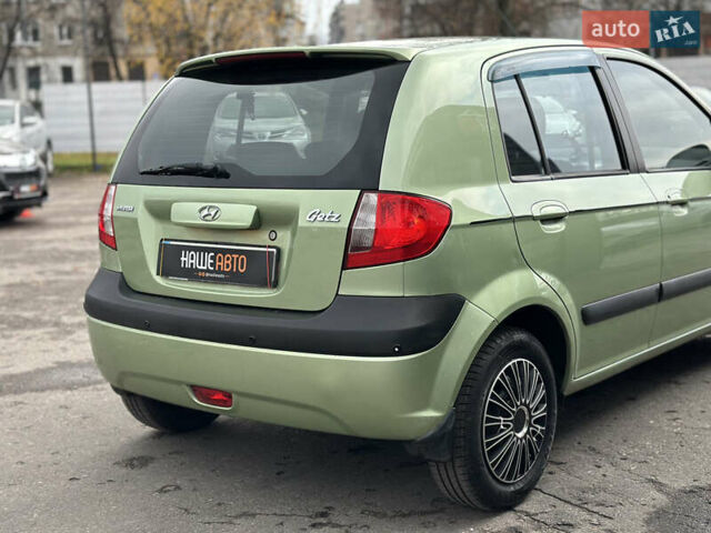 Зеленый Хендай Гетц, объемом двигателя 1.4 л и пробегом 132 тыс. км за 4650 $, фото 18 на Automoto.ua