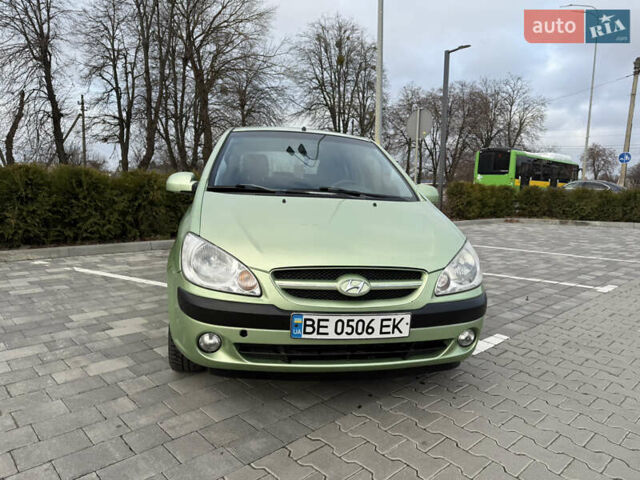 Зеленый Хендай Гетц, объемом двигателя 1.4 л и пробегом 212 тыс. км за 3600 $, фото 2 на Automoto.ua