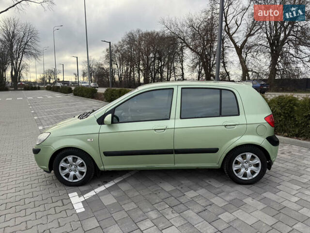 Зеленый Хендай Гетц, объемом двигателя 1.4 л и пробегом 212 тыс. км за 3600 $, фото 9 на Automoto.ua