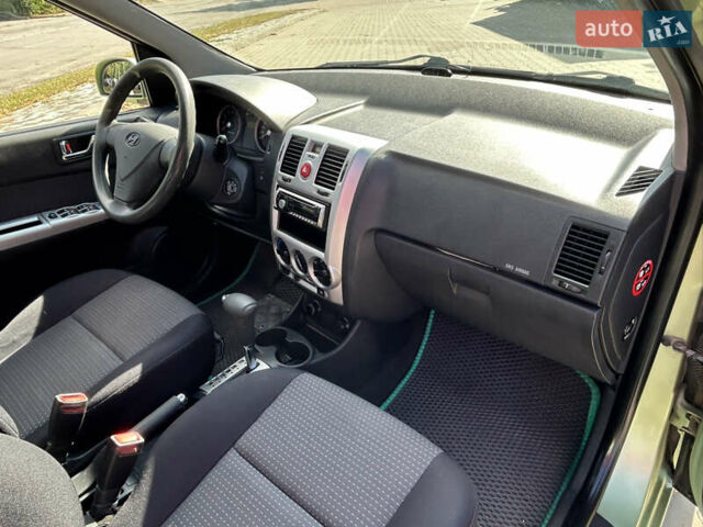 Зеленый Хендай Гетц, объемом двигателя 1.4 л и пробегом 194 тыс. км за 5900 $, фото 28 на Automoto.ua