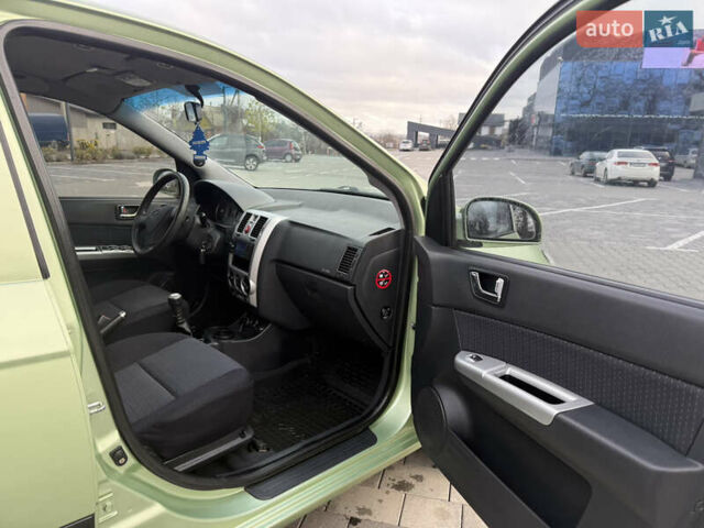 Зеленый Хендай Гетц, объемом двигателя 1.4 л и пробегом 212 тыс. км за 3600 $, фото 14 на Automoto.ua