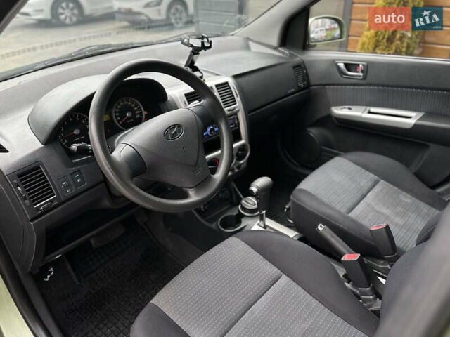 Зеленый Хендай Гетц, объемом двигателя 1.4 л и пробегом 132 тыс. км за 4650 $, фото 27 на Automoto.ua