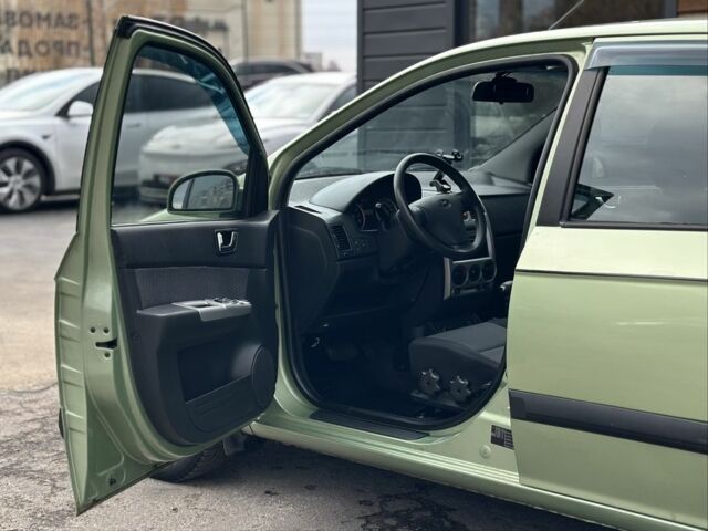 Зеленый Хендай Гетц, объемом двигателя 1.4 л и пробегом 132 тыс. км за 4600 $, фото 9 на Automoto.ua