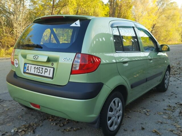 Хендай Гетц 2008 у Києві на Automoto.ua Зелений Хендай Гетц, об'ємом двигуна 1.4 л та пробігом 131 тис. км за 6100 $, фото 10 на Automoto.ua