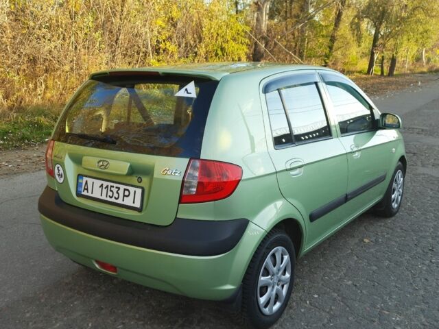 Хендай Гетц 2008 у Києві на Automoto.ua Зелений Хендай Гетц, об'ємом двигуна 1.4 л та пробігом 131 тис. км за 6100 $, фото 8 на Automoto.ua