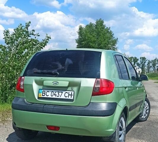 Зеленый Хендай Гетц, объемом двигателя 1 л и пробегом 290 тыс. км за 2850 $, фото 2 на Automoto.ua