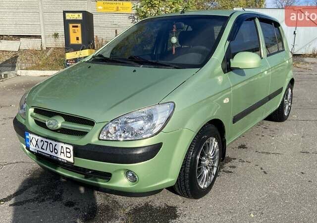 Зеленый Хендай Гетц, объемом двигателя 1.4 л и пробегом 54 тыс. км за 6900 $, фото 2 на Automoto.ua