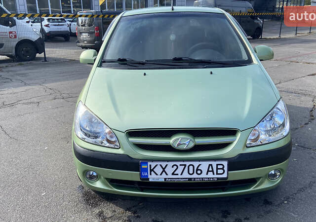 Хендай Гетц 2008 в Харькове на Automoto.ua Зеленый Хендай Гетц, объемом двигателя 1.4 л и пробегом 54 тыс. км за 7500 $, фото 8 на Automoto.ua