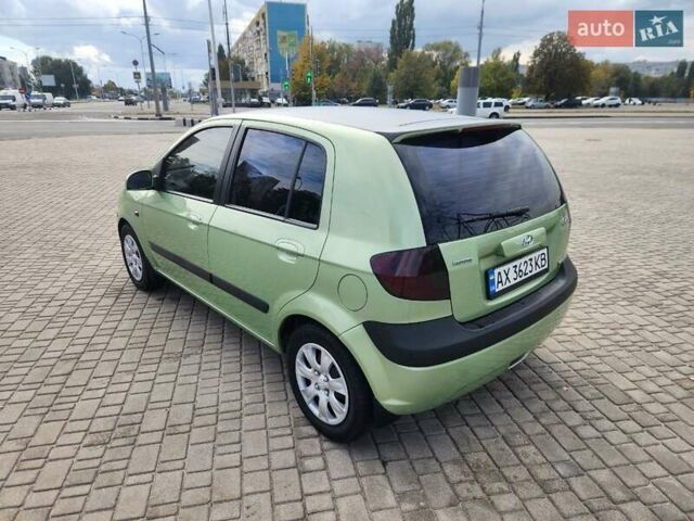 Зелений Хендай Гетц, об'ємом двигуна 1.6 л та пробігом 135 тис. км за 6500 $, фото 7 на Automoto.ua