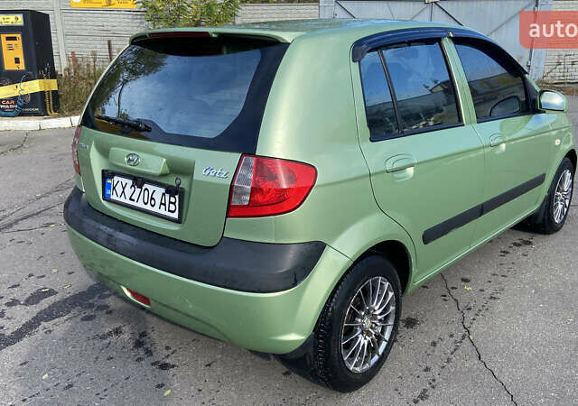 Хендай Гетц 2008 в Харькове на Automoto.ua Зеленый Хендай Гетц, объемом двигателя 1.4 л и пробегом 54 тыс. км за 7500 $, фото 11 на Automoto.ua